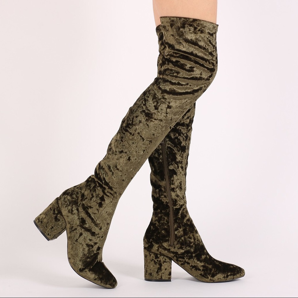 Public Desire Thigh High Boots